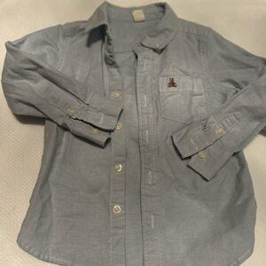 Light blue Kids Button Down